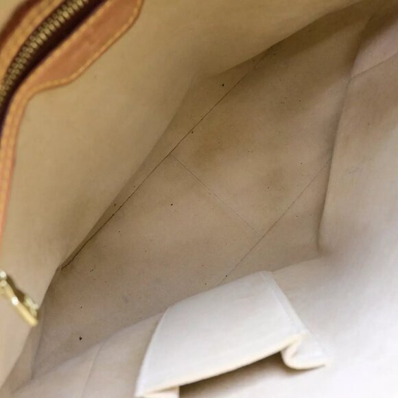 LOUIS VUITTON Logo Looping GM Shoulder Bag Monogram Leather Brown M51145 89ED212 - Picture 9 of 14